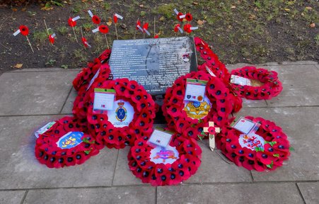 Dedication of WWII Memorial, 11 Nov 2022